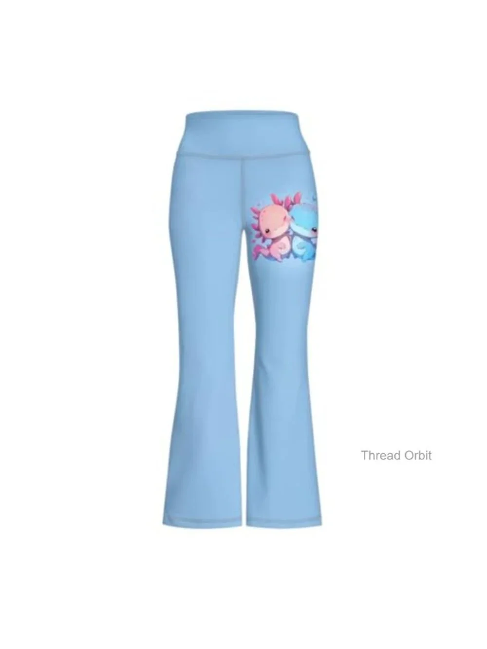 Girls Flare Yoga Pants High Cut Tummy Control Bell Bottom Kids Leggings